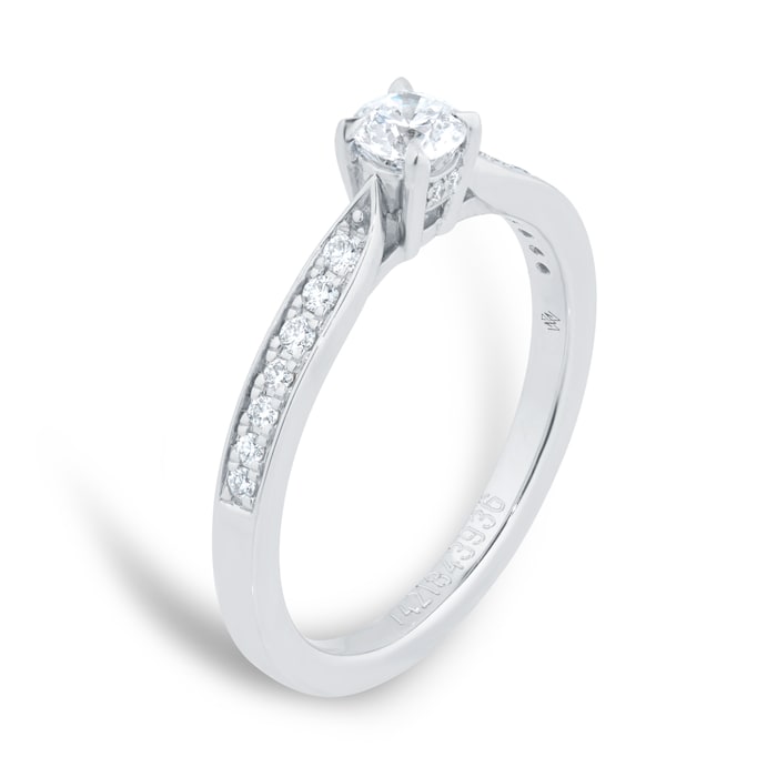 Mappin & Webb Belvedere Engagement Ring 0.40 Carat