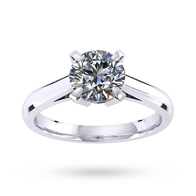 Belvedere Engagement Ring 0.50 Carat - Ring Size M