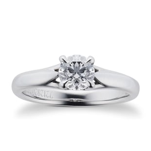 Mappin & Webb Ena Harkness Engagement Ring 0.70 Carat