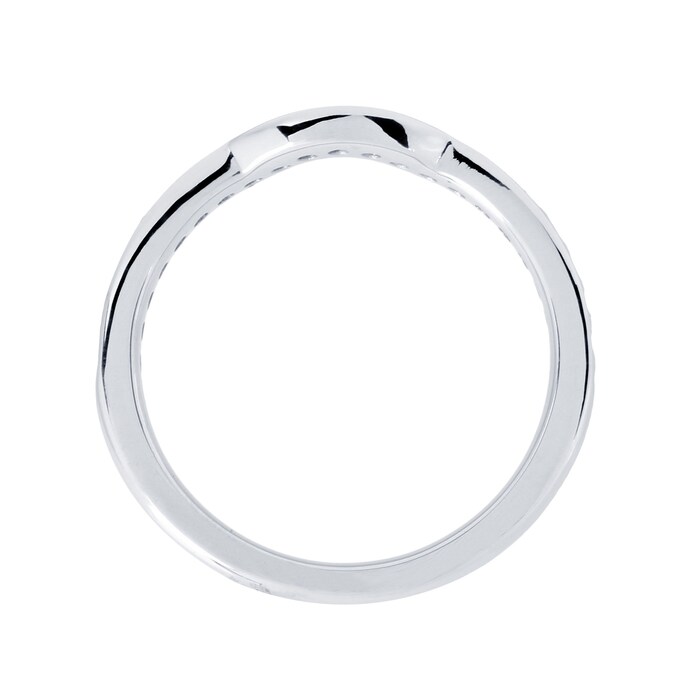 Mappin & Webb Platinum 0.32cttw Diamond Belvedere Wedding Ring