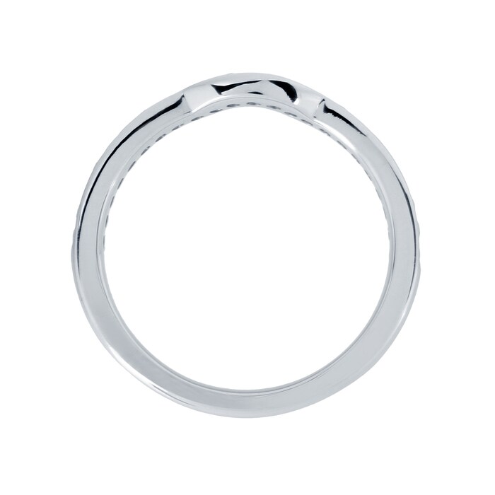 Mappin & Webb Platinum 0.24cttw Diamond Belvedere Wedding Ring