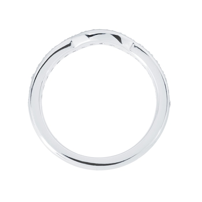 Mappin & Webb Platinum 0.29cttw Diamond Boscobel Wedding Ring