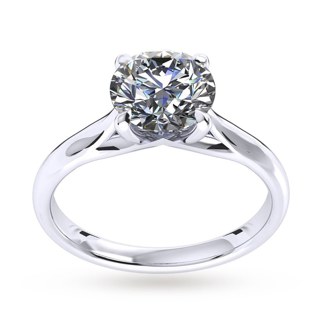 Ena Harkness Engagement Ring 0.40 Carat - Ring Size J.5
