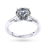 Mappin & Webb Ena Harkness Engagement Ring 1.00 Carat