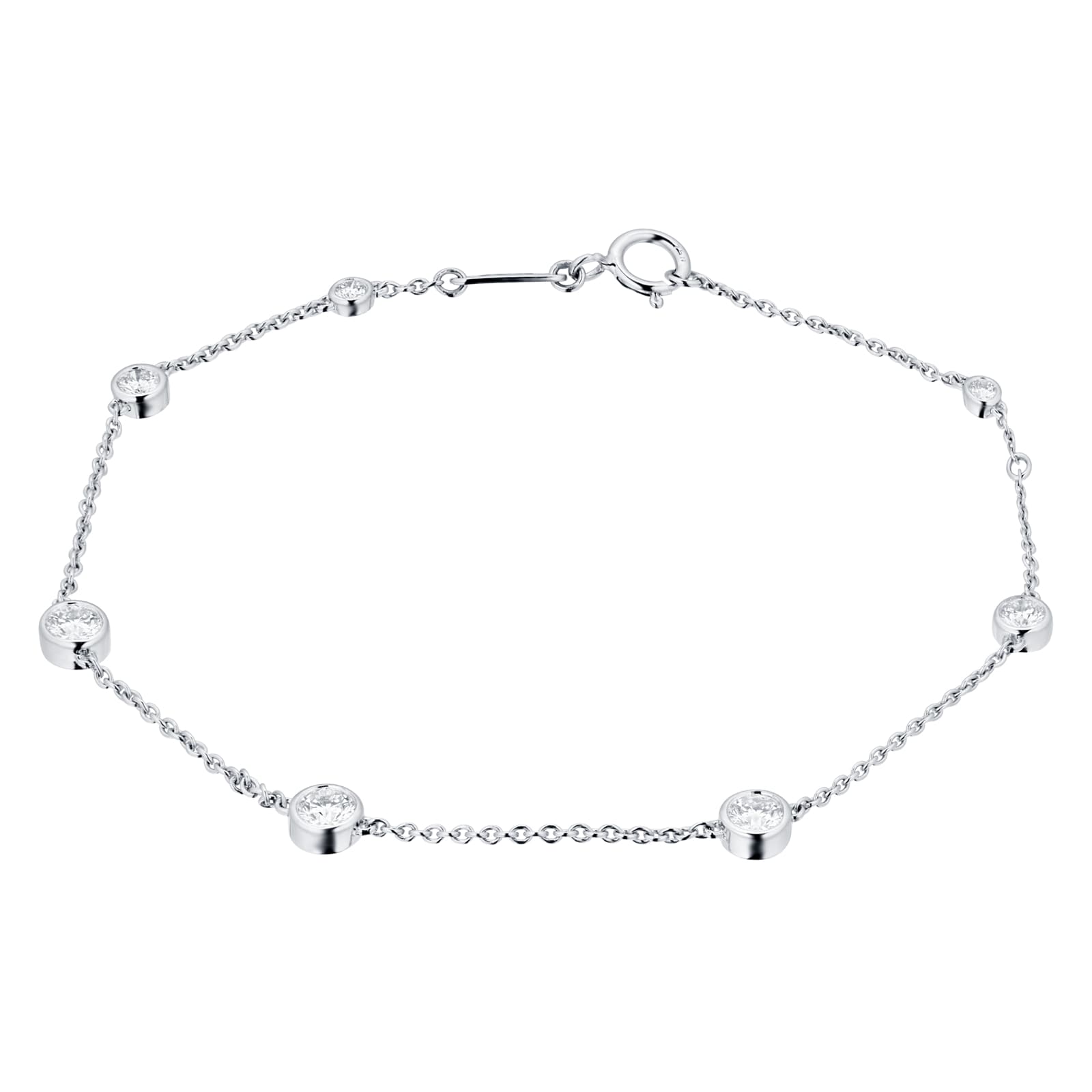 Mappin & Webb Gossamer 18ct White Gold 0.45cttw Diamond Bracelet
