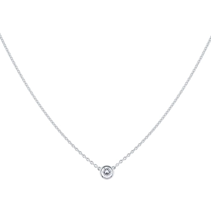 Mappin & Webb Gossamer 18ct White Gold 0.24ct Diamond Necklace