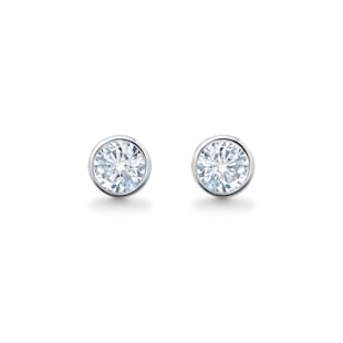 Mappin & Webb Gossamer 18ct White Gold 0.33cttw Diamond Stud Earrings