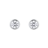 Mappin & Webb Gossamer 18ct White Gold 0.33cttw Diamond Stud Earrings