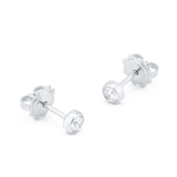 Mappin & Webb Gossamer 18ct White Gold 0.33cttw Diamond Stud Earrings