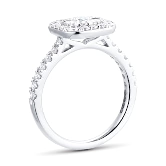Mappin & Webb Masquerade 18ct White Gold 0.80cttw Diamond Ring
