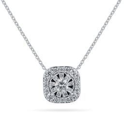 37460200 - Masquerade 18ct White Gold 0.60cttw Diamond Pendant