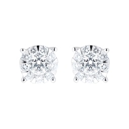 37460207 - Masquerade 0.67ct Diamond Stud Earrings
