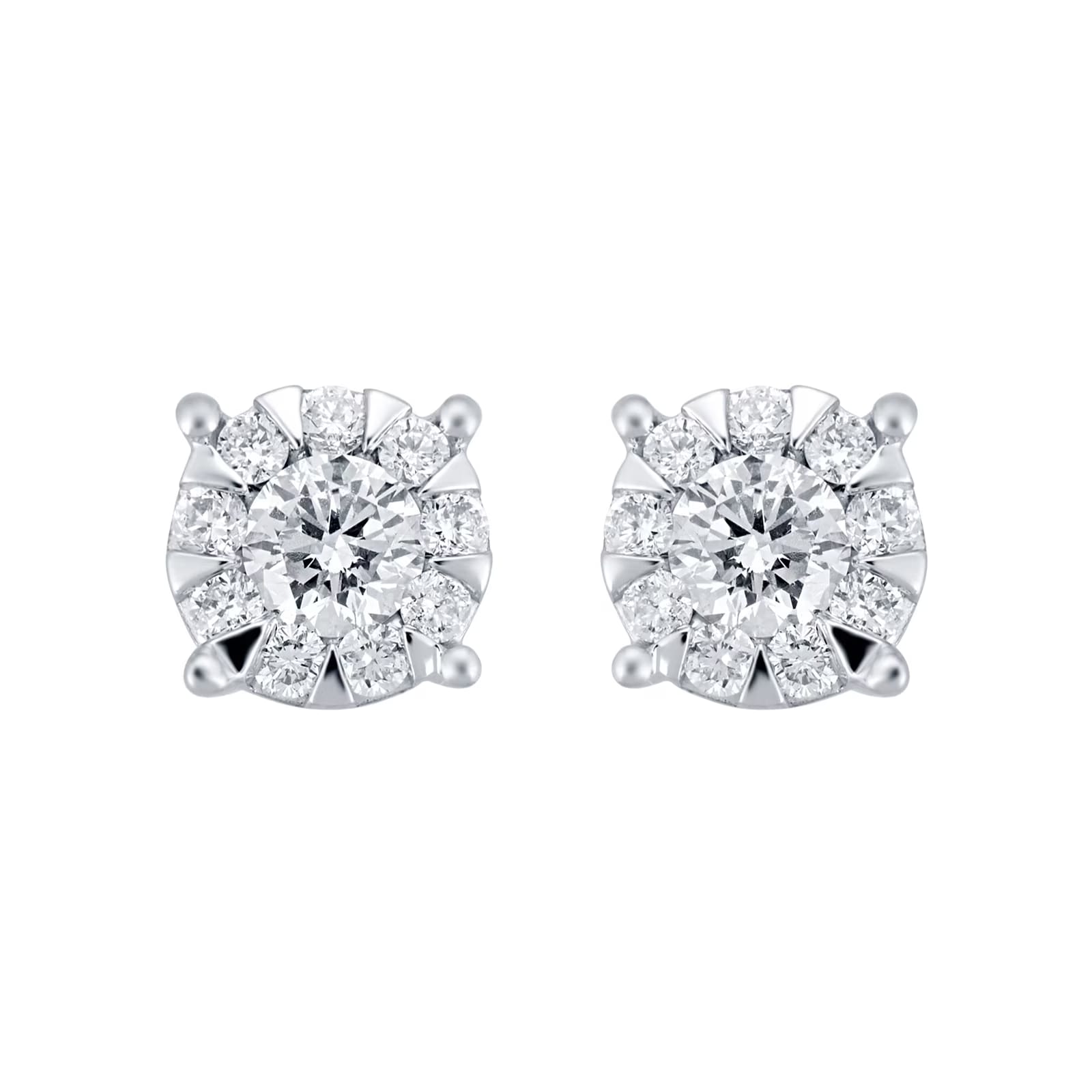 Mappin & Webb Brilliant Cut 0.49cttw Solitaire Style Studs