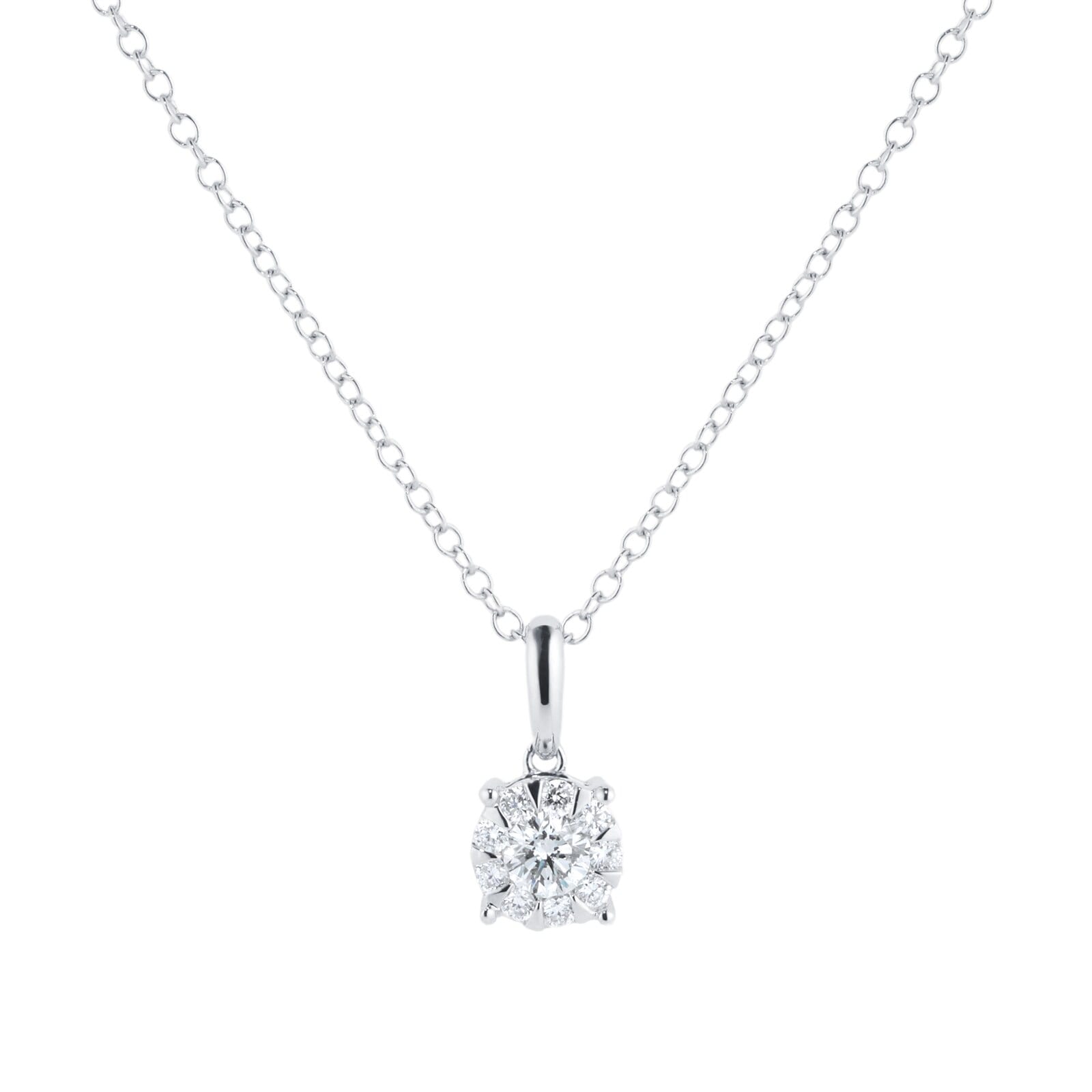 Mappin & Webb Masquerade 0.32ct Diamond Pendant
