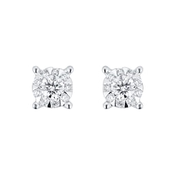 37460214 - Masquerade 0.35ct Diamond Stud Earrings