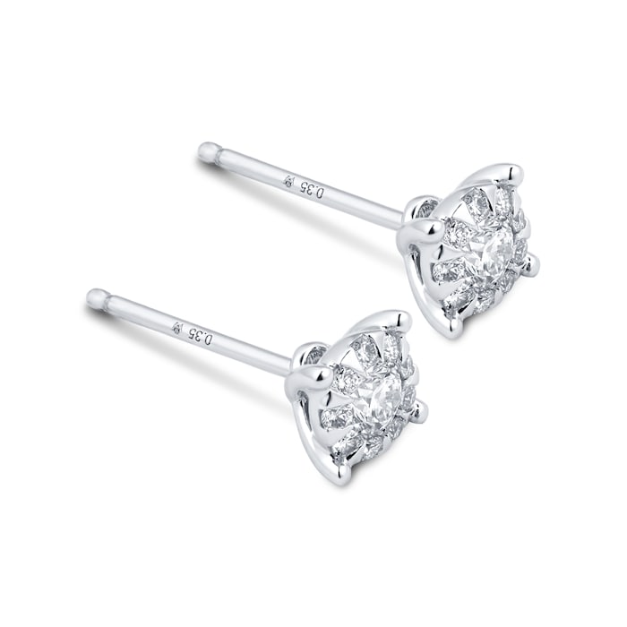 Mappin & Webb Masquerade 0.35ct Diamond Stud Earrings