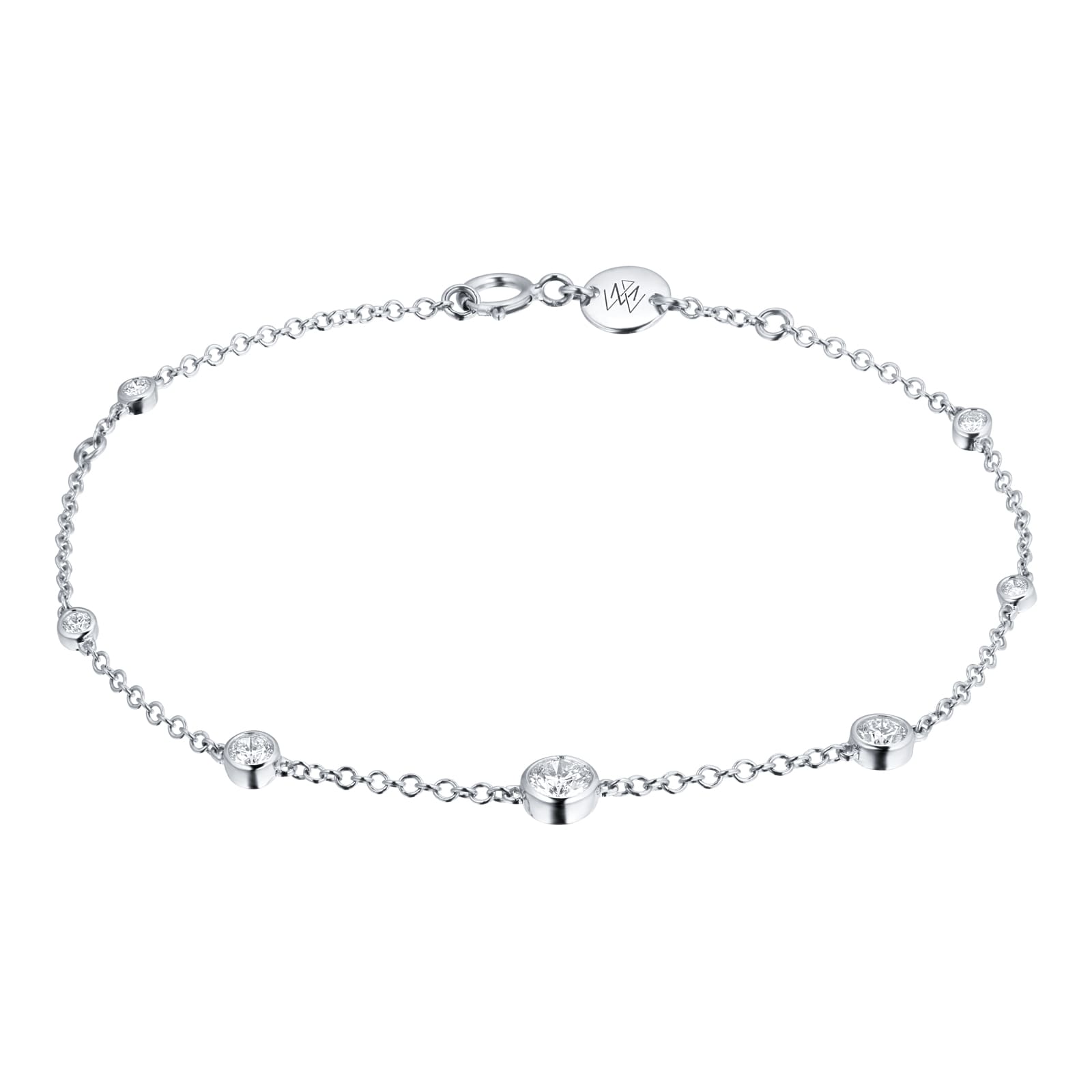 Mappin & Webb Gossamer 18ct White Gold 0.45cttw Diamond Bracelet