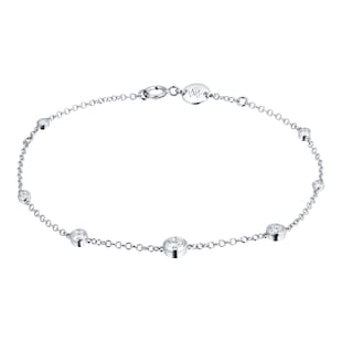 Mappin & Webb Gossamer 18ct White Gold 0.45cttw Diamond Bracelet