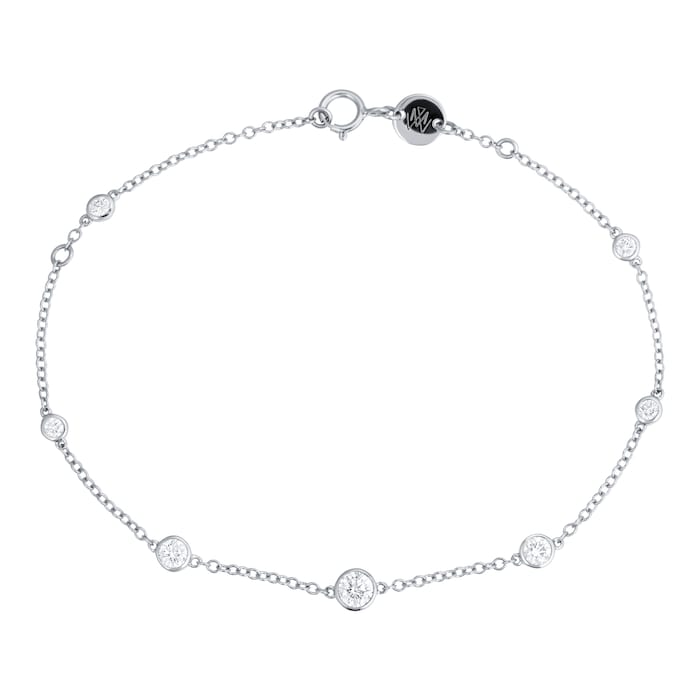 Mappin & Webb Gossamer 18ct White Gold 0.45cttw Diamond Bracelet