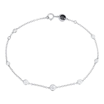 Mappin & Webb Gossamer 18ct White Gold 0.45cttw Diamond Bracelet