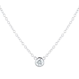 37460220 - Gossamer 18ct White Gold 0.24ct Diamond Necklace
