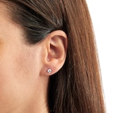 Mappin & Webb Gossamer 18ct White Gold 0.33cttw Diamond Stud Earrings