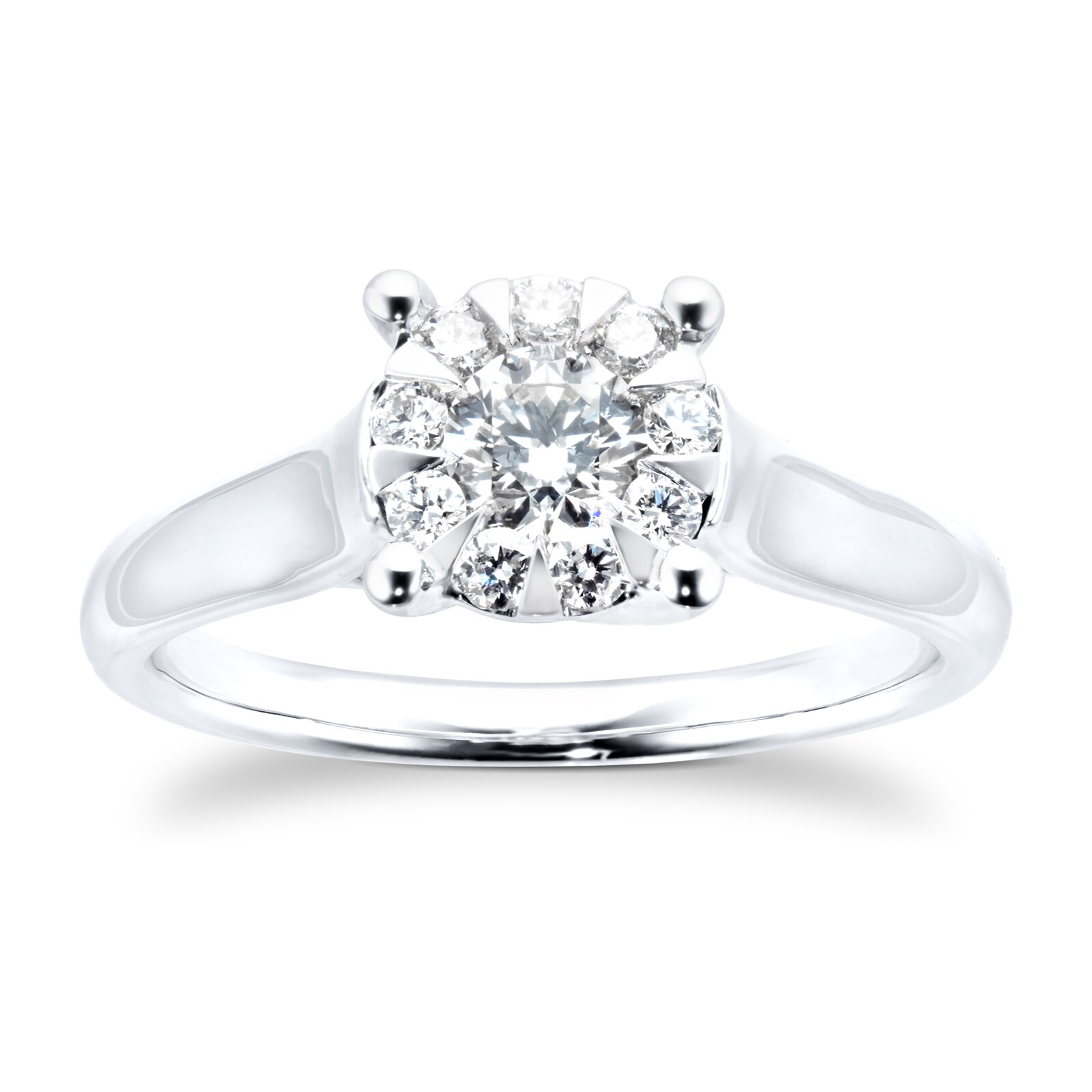 Mappin & Webb Masquerade 18ct White Gold 0.48cttw Diamond Ring Mappin & Webb Masquerade 18ct White Gold 0.48cttw Diamond Ring