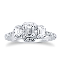 37460232 - Amelia Platinum 1.00cttw Diamond Engagement Ring