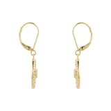 Mappin & Webb 18k Yellow Gold Empress 0.17cttw Diamond 10mm Drop Earrings