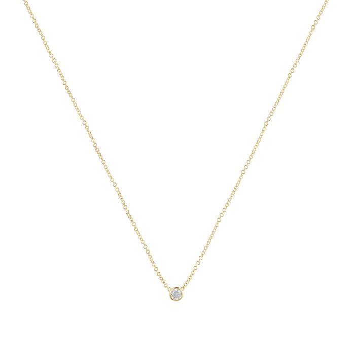 Mappin & Webb 18k White Gold Gossamer 0.24cttw Diamond Necklace