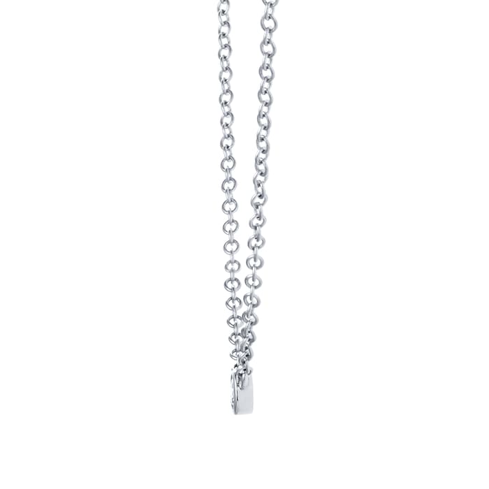 Mappin & Webb 18k White Gold Gossamer 0.07cttw Diamond Necklace