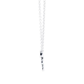 Mappin & Webb Gossamer 18ct White Gold 0.20cttw Three Stone Diamond Pendant