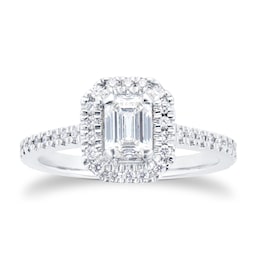 37460280 - Amelia Platinum 0.90cttw Diamond Engagement Ring