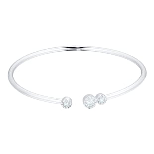 Mappin & Webb Masquerade 18ct White Gold 0.45cttw Diamond Bangle