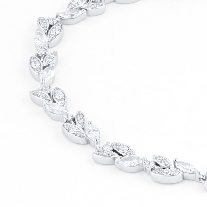 Mappin & Webb Vinea 18ct White Gold 2.68cttw Diamond Bracelet