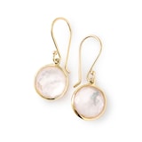 Ippolita 18K Yellow Gold Mother Of Pearl Mini Drop Earrings