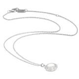 Ippolita Silver Mini Mother Of Pearl & 0.14ctw Diamond Pendant Necklace