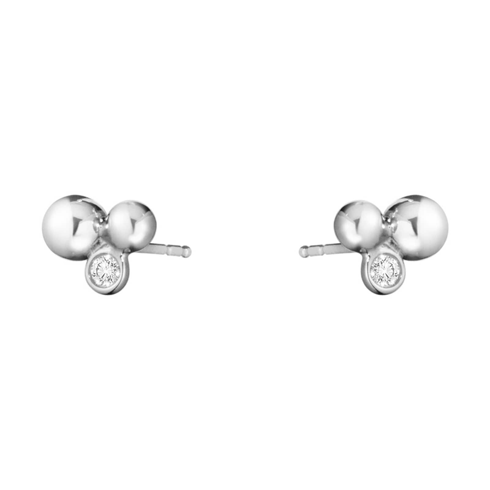 Moonlight Grapes 0.07ct Diamond Stud Earrings image