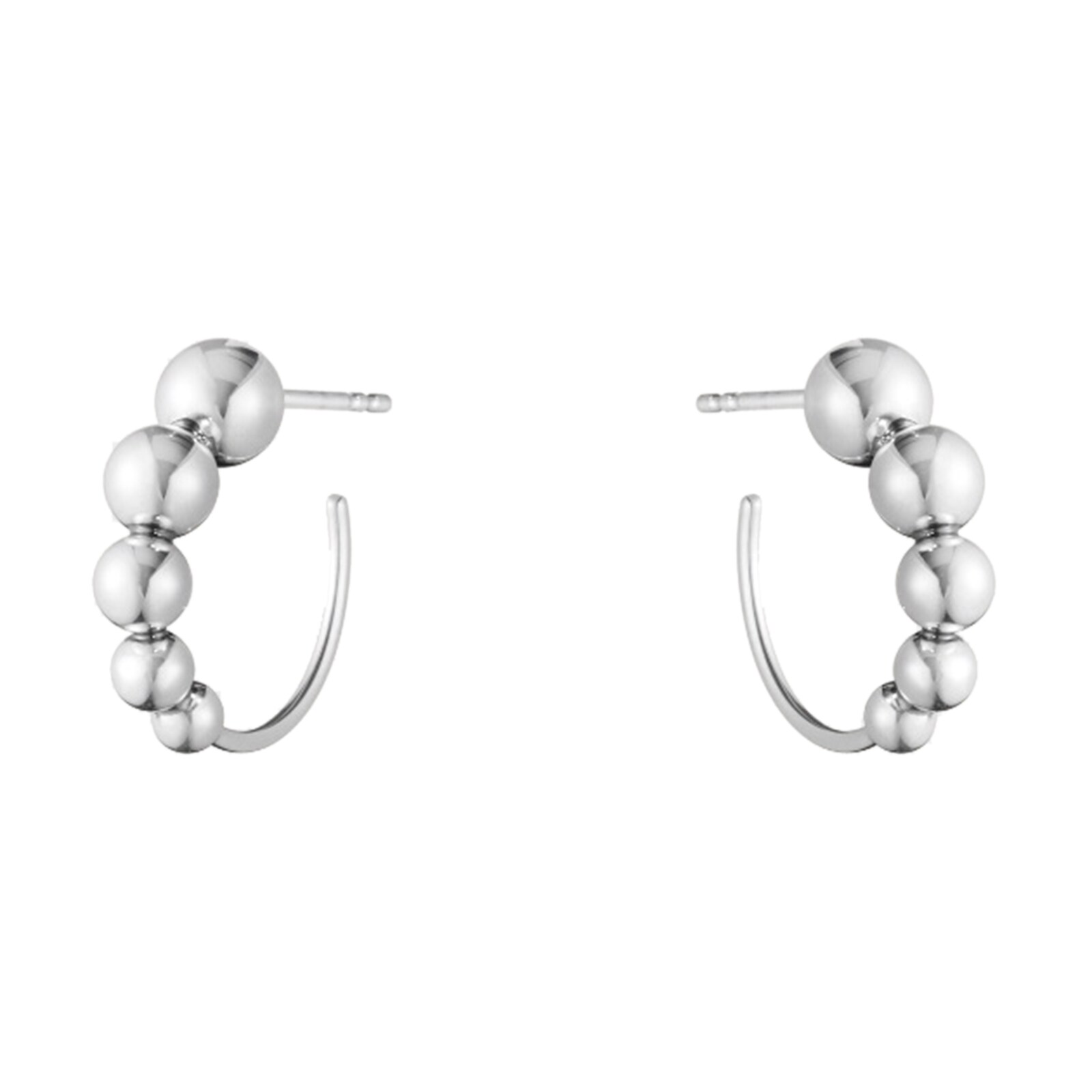 Georg Jensen Sterling Silver Moonlight Grapes Hoop Earrings Georg Jensen Sterling Silver Moonlight Grapes Hoop Earrings