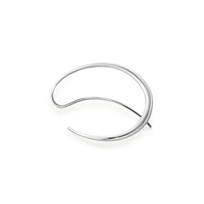 Georg Jensen Sterling Silver Offspring Double Earhoops