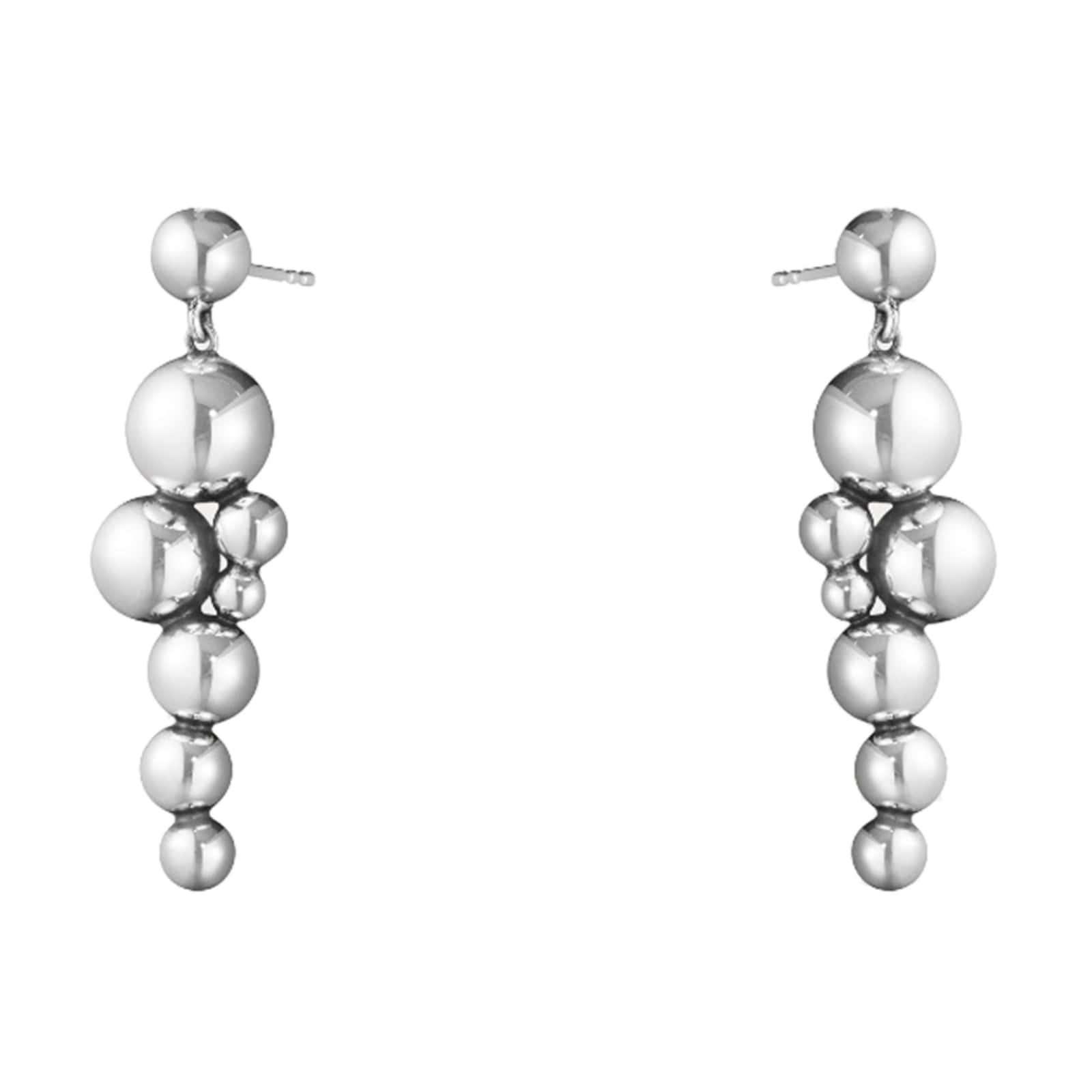 Georg Jensen Sterling Silver Moonlight Grapes Drop Earrings Georg Jensen Sterling Silver Moonlight Grapes Drop Earrings