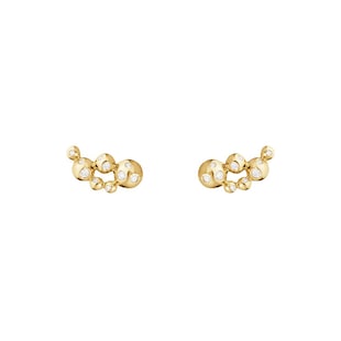 Georg Jensen 18ct Yellow Gold 0.14ct Diamond Ear Cuff