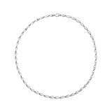 Georg Jensen Sterling Silver Reflect 45cm Chain Necklace