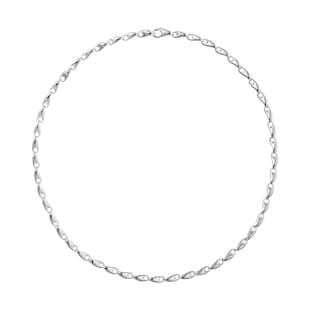 Georg Jensen Sterling Silver Reflect 55cm Chain Necklace