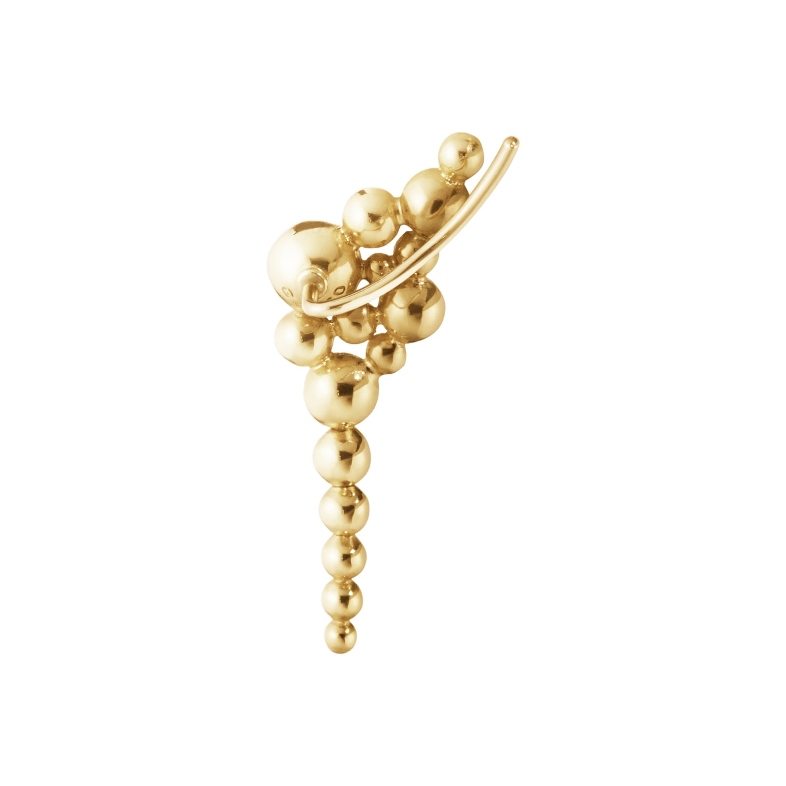Georg Jensen 18ct Yellow Gold 0.11ct Diamond Ear Cuff - Left Georg Jensen 18ct Yellow Gold 0.11ct Diamond Ear Cuff - Left
