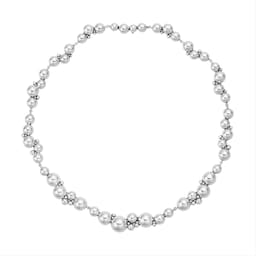 37490508 - Sterling Silver Moonlight Grapes Necklace