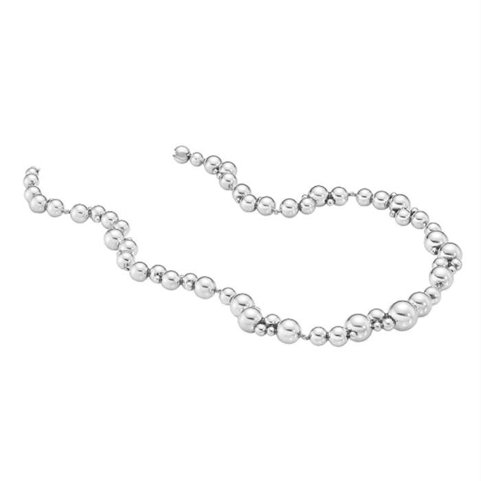 Georg Jensen Sterling Silver Moonlight Grapes Necklace