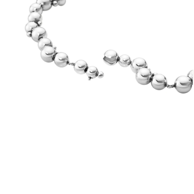 Georg Jensen Sterling Silver Moonlight Grapes Necklace