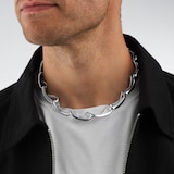 Georg Jensen Sterling Silver Infinity Necklace