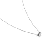 Georg Jensen Sterling Silver 0.07ct Diamond Moonlight Grapes Pendant Necklace